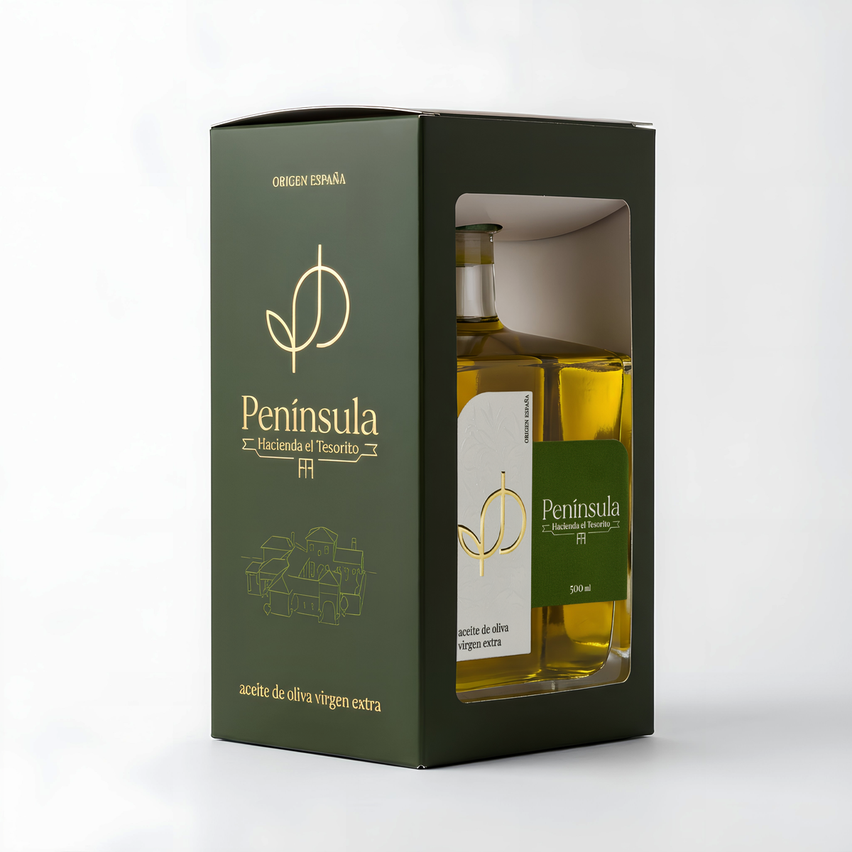 Botella de 500ml con Caja de Regalo