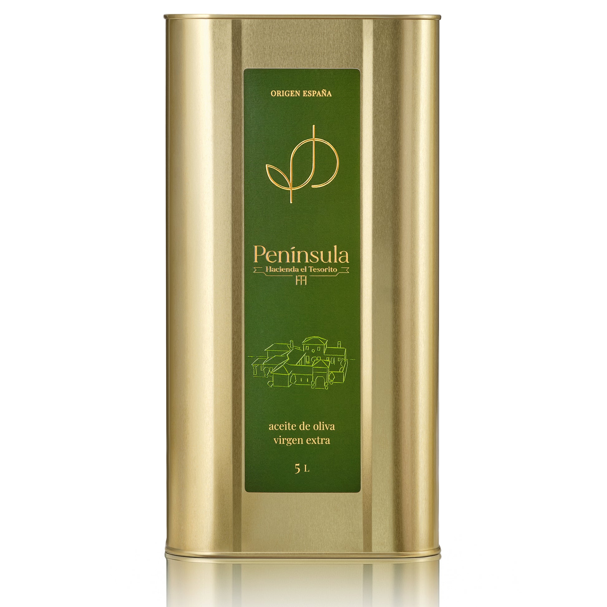 Lata metálica de 5 l